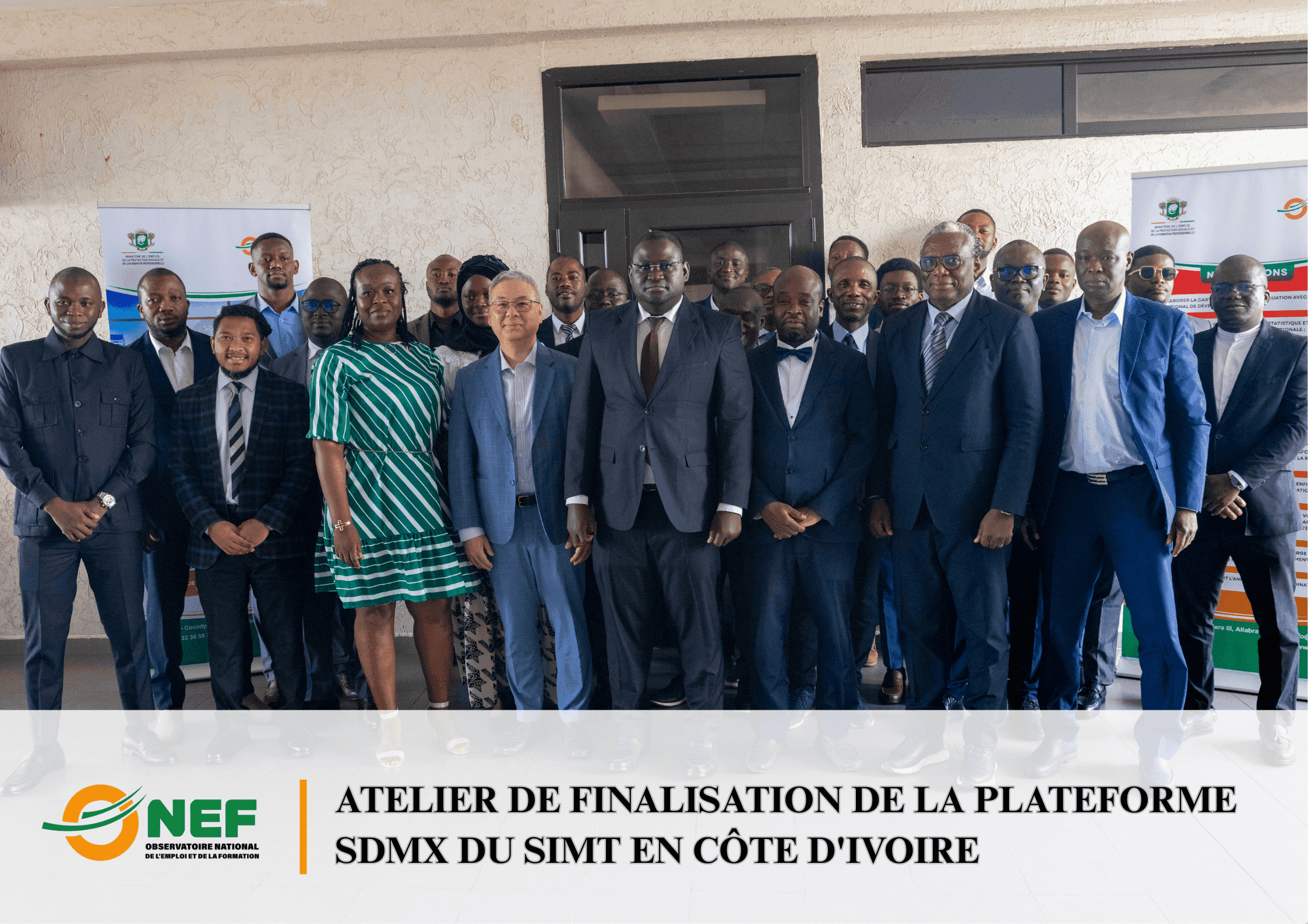 Atelier de finalisation de la plateforme SDMX du Système d'Information sur le Marché du Travail (SIMT) de Côte d'Ivoire