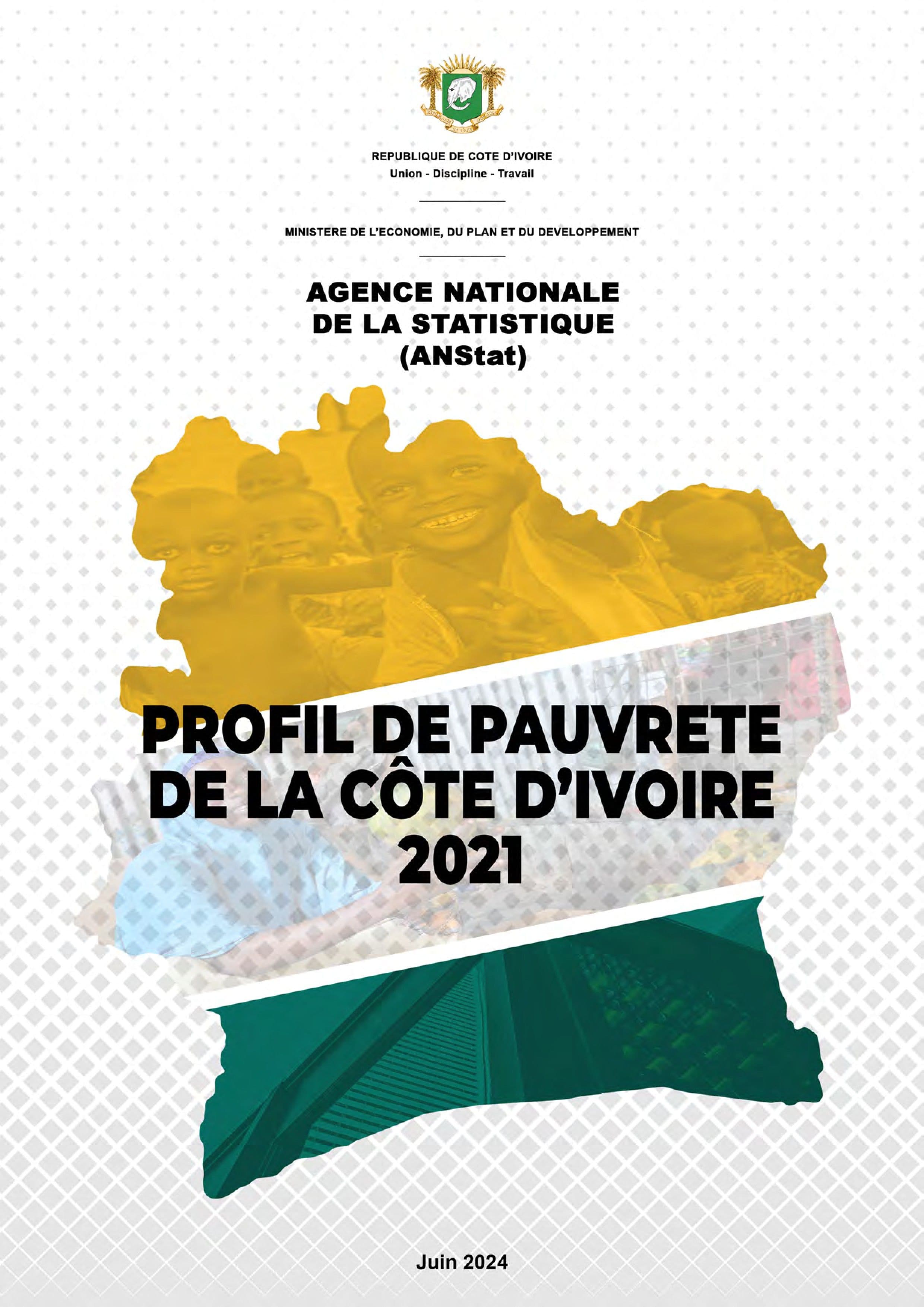 RAPPORT - PROFIL DE PAUVRETE DE LA COTE D'IVOIRE 2021