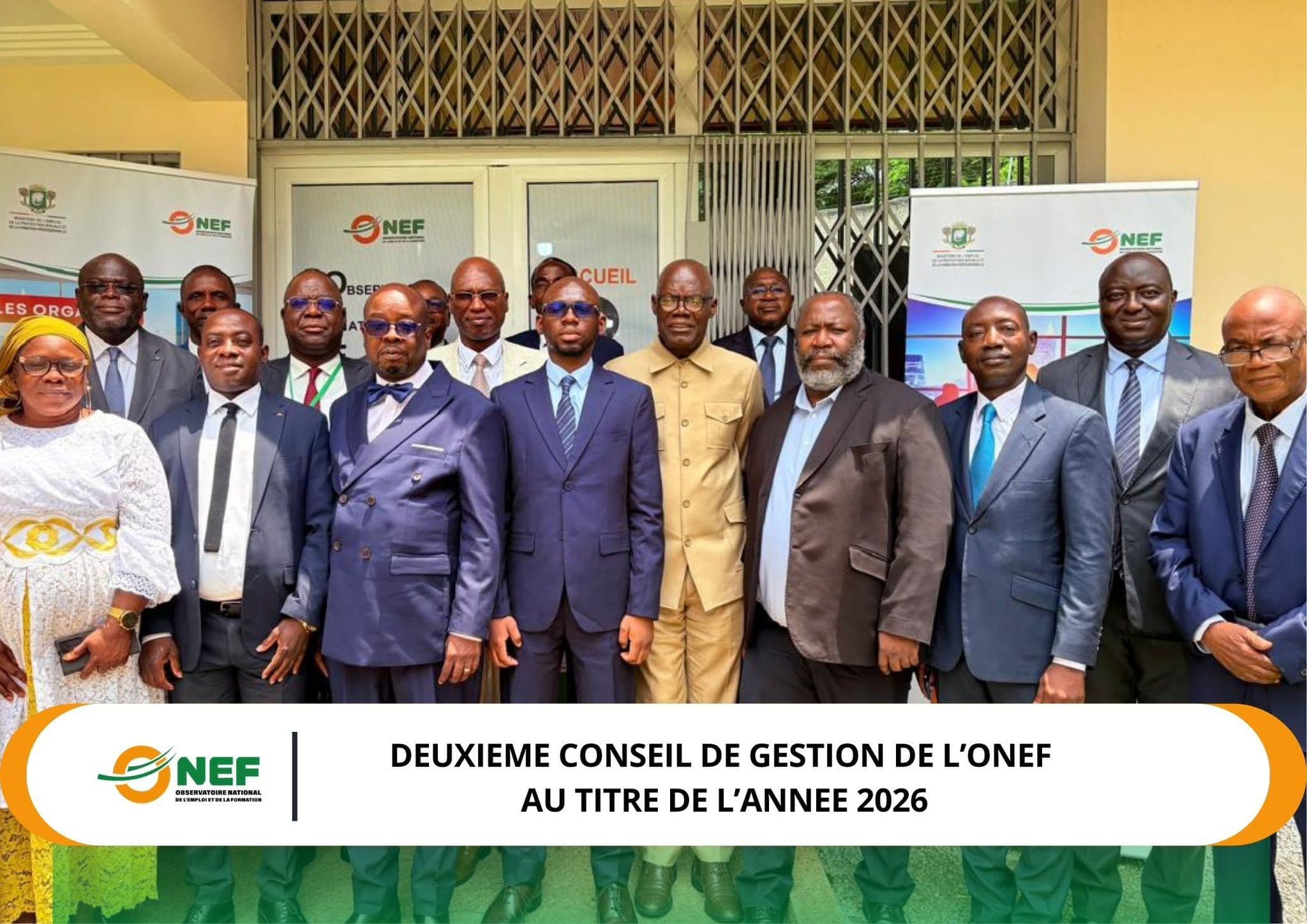 Deuxième Conseil de Gestion de l'ONEF au titre de l'année 2026