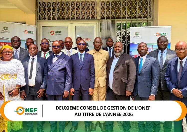 Deuxième Conseil de Gestion de l'ONEF au titre de l'année 2026