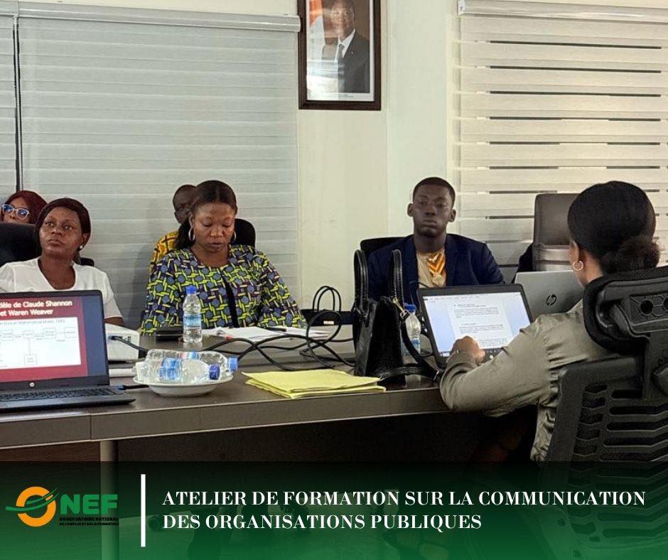 Formation des agents de l'ONEF portant sur la Communication des Organisations Publiques